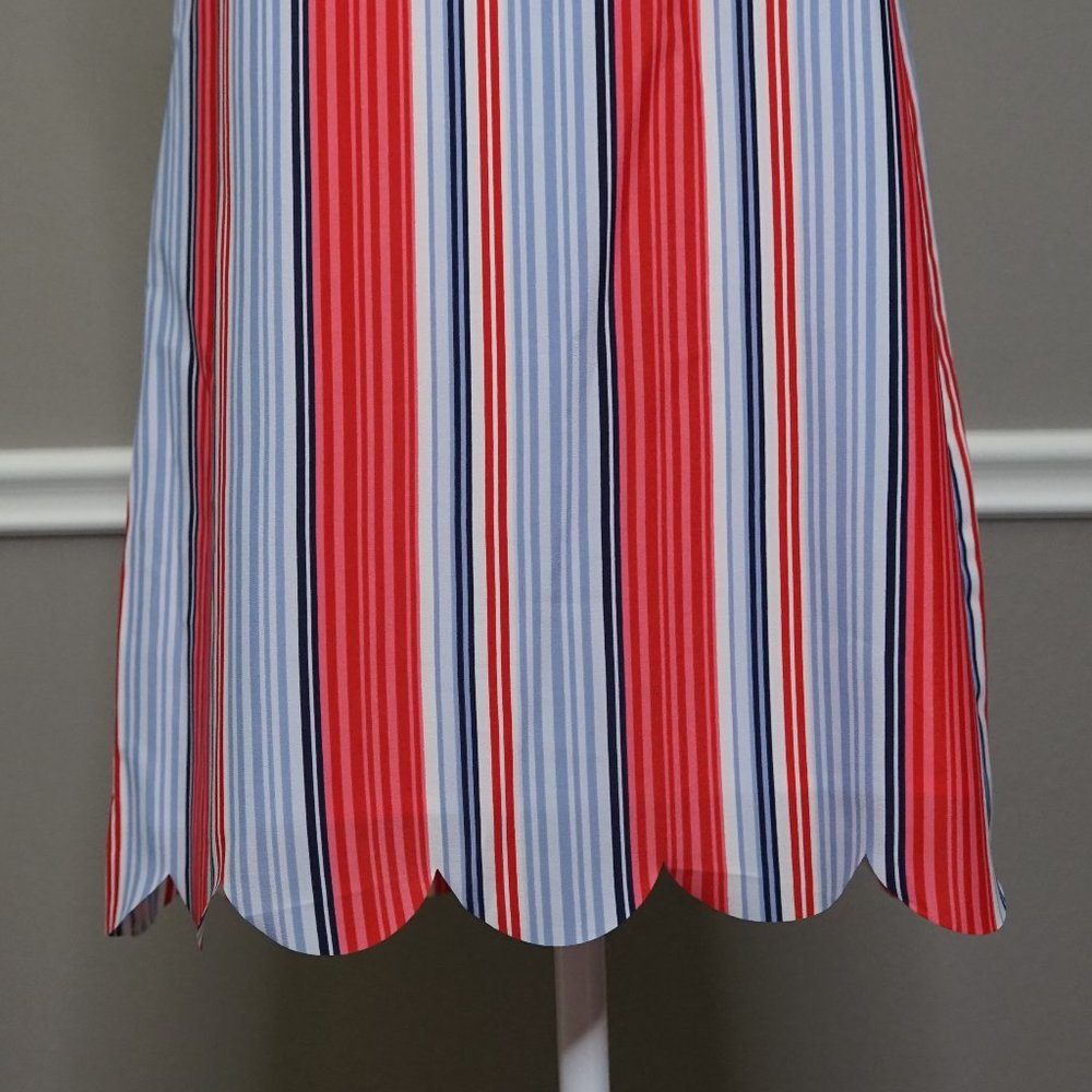 A-Line Red White and Blue dress - Picture 3 of 5